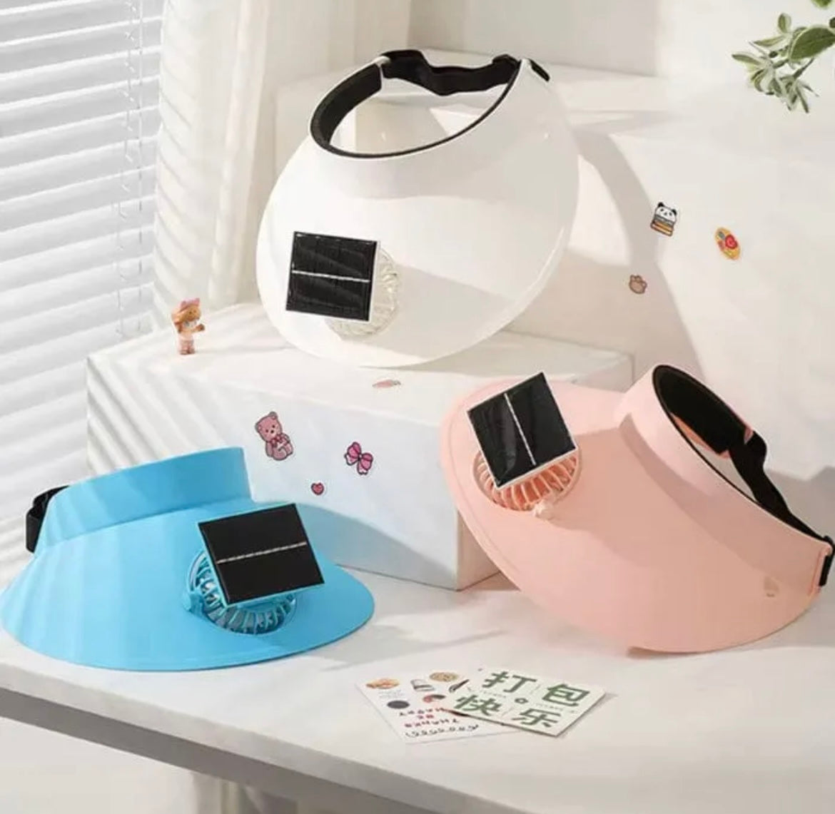 Solar Hat fan