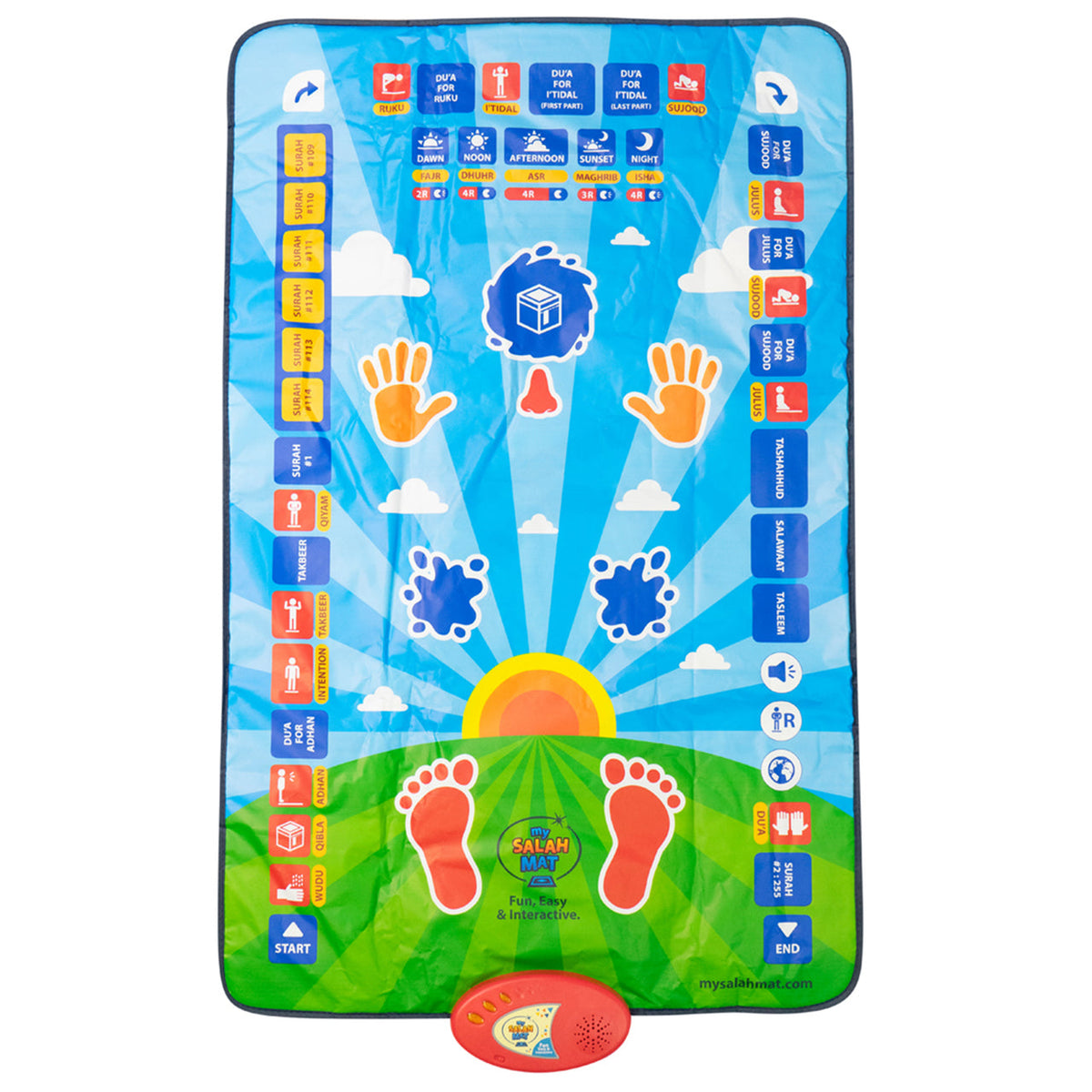Interactive My Salah Mat prayer learning mat